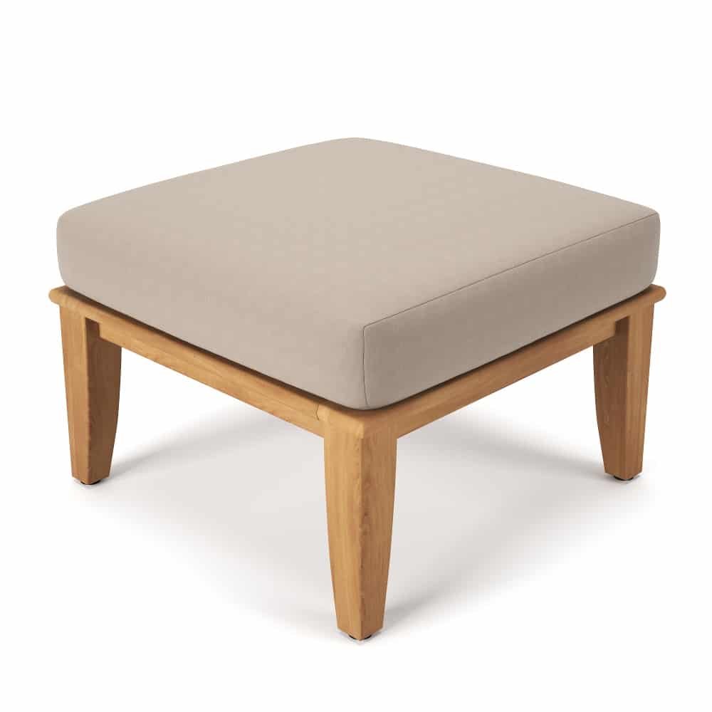 Laguna Teak Ottoman - Image 3