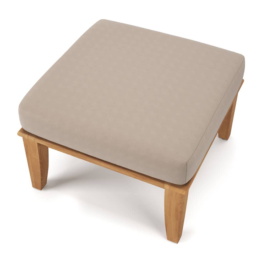 Laguna Teak Ottoman - Image 5