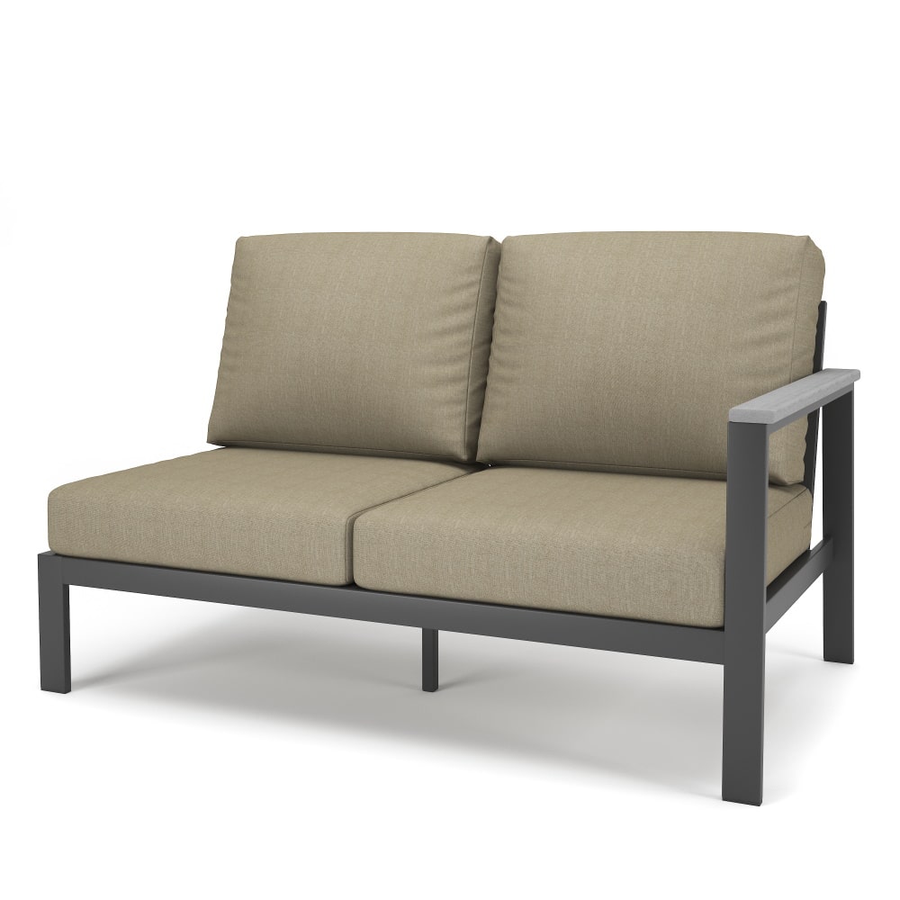 Hixon Sectional Right Arm Loveseat - Polytuf